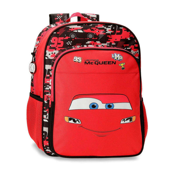 Mochila Mcqueen Cars Disney 40cm Adaptable