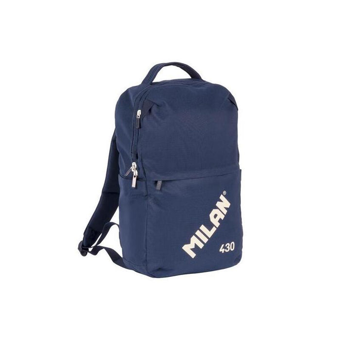 Mochila Milan Urbana Compacta Con Cierre De Seguridad 15l Colección 430 Since 1918 Azul