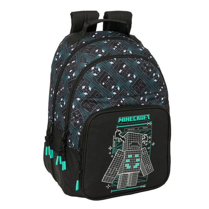 Mochila Screen Minecraft 42cm Adaptable