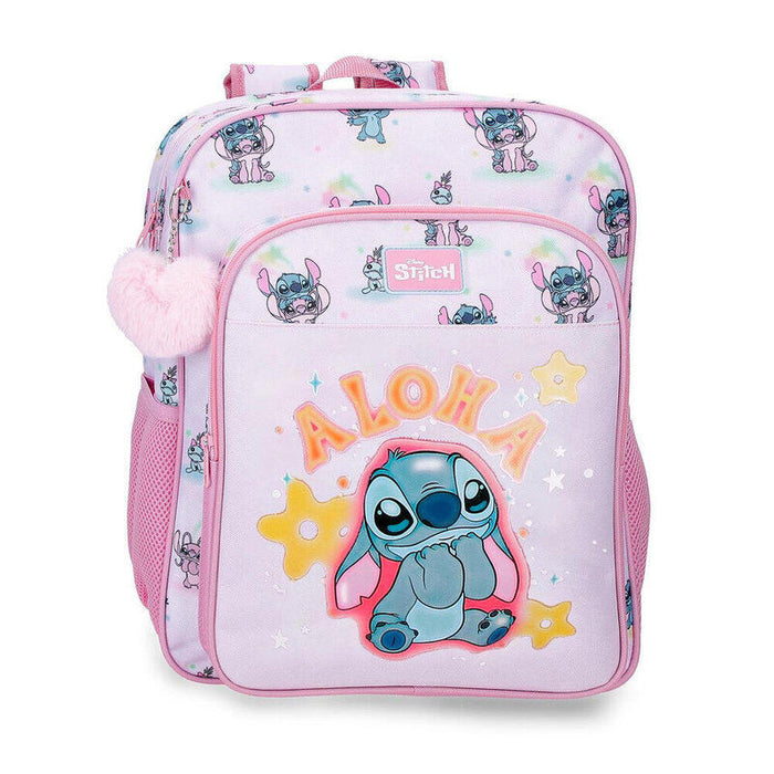 Mochila You & Me Stitch Disney 40cm Adaptable