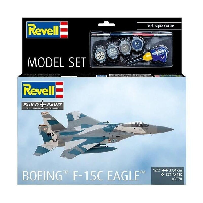 Model De Plástico Boeing F15c Eagle 1:72 Kit