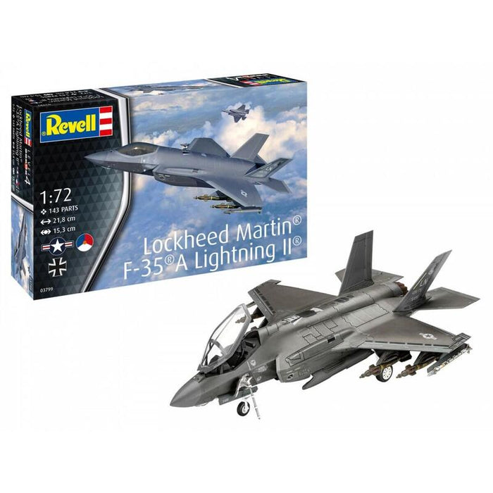 Model De Plástico Lockheed Martin F-35a Lightning Ii 1/72