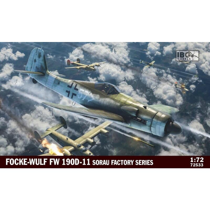 Model Plastikowy Fw 190 D11 Sorau Factory Series 1/72