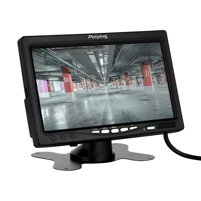 Monitor De Coche Peiying Para Cámara De Visión Trasera De 7" Py0110