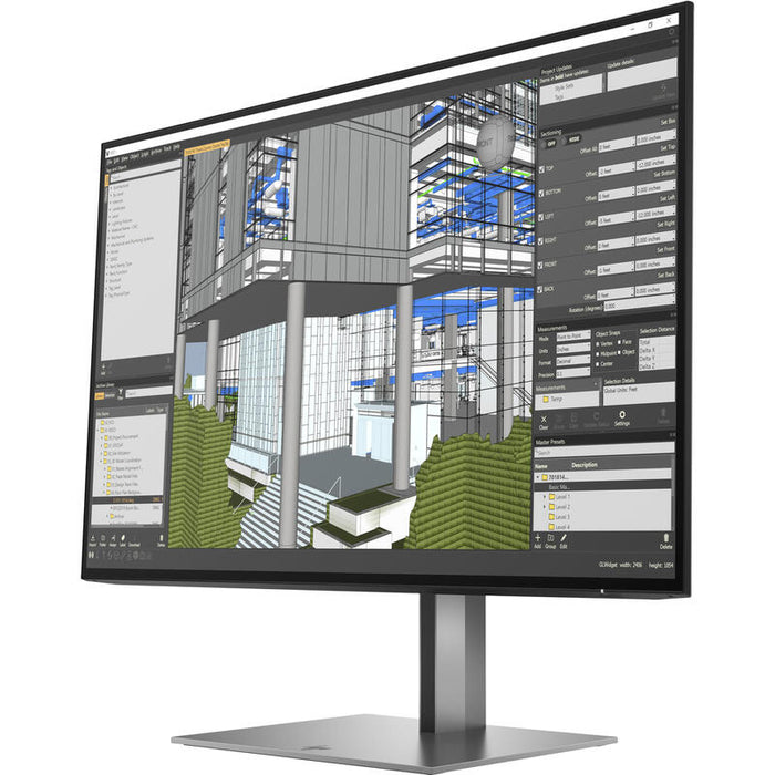 Monitor Hp Z24n G3 Workstation,24'',61cm/24"  Ips,1920x1080,5ms,Dp,Hdmi,3 Años Car