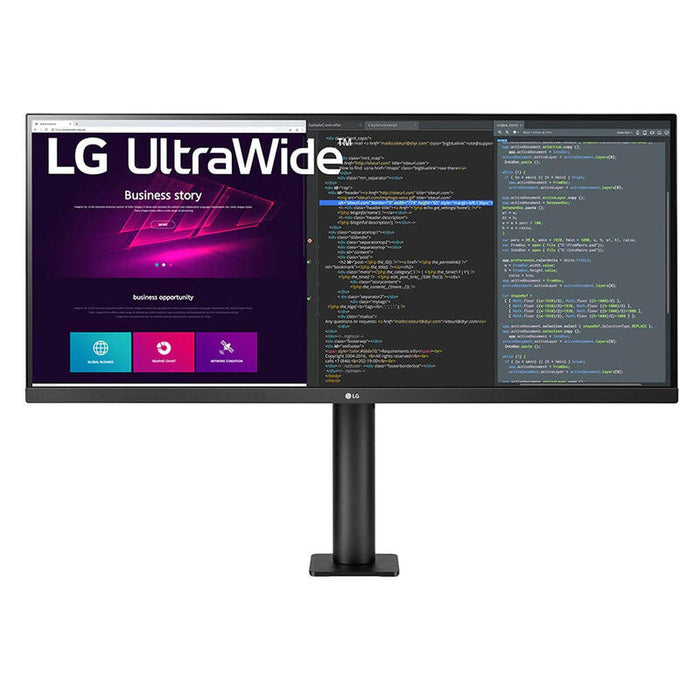 Monitor Lg 34wn780-B Computer Monitor 86.4 Cm (34") 3440 X 1440 Pixels Ultrawide Quad Hd Led Black