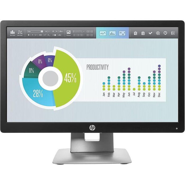 Monitor Nuevo Desprecintado Hp Elitedisplay E202,20",Hdmi, Vga, Displayport,Negro  1 Año De Garantia