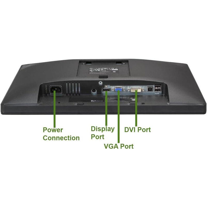 Monitor Reacondicionado Dell P1913t 19" Vga Dp Dvi  Usb Negro    1 Año De Garantia