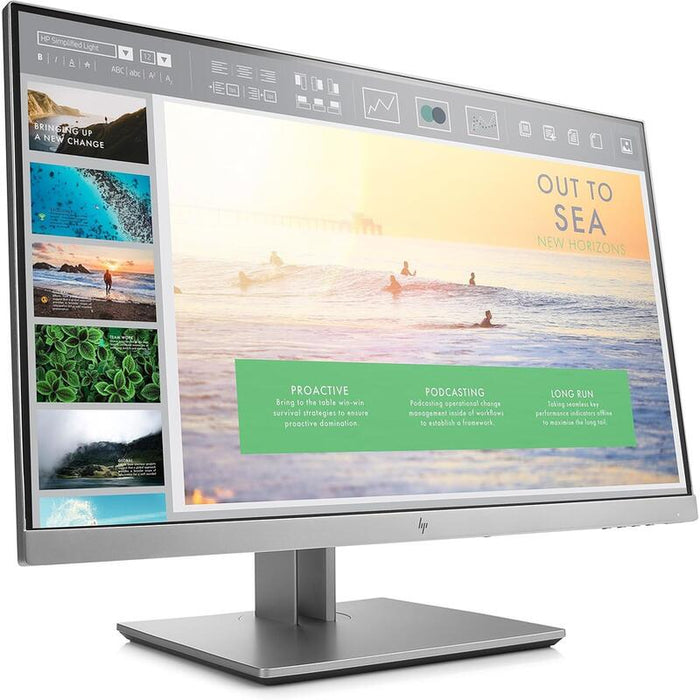 Monitor Reacondicionado Hp 23.8" E233 Hdmi Vga Displayport Fhd Usb3.0 5ms 250cd/M2 18w 1 Año De Garantia
