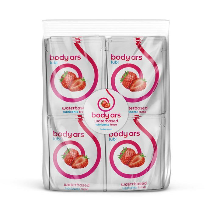 Monodosis Gel Lubricante Base Agua Fresa Ácida 100 X 4ml