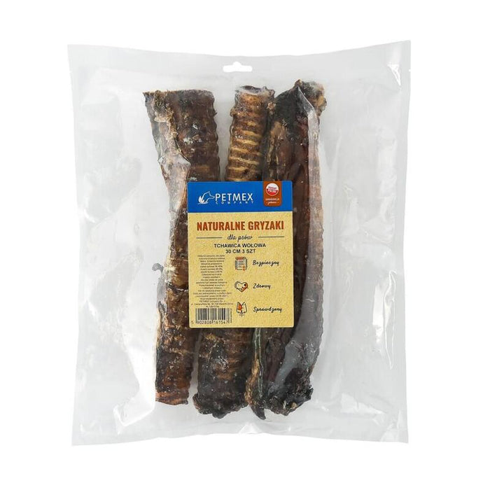 Mordedor Para Perros Petmex Beef Traquea 30cm 3 Uds