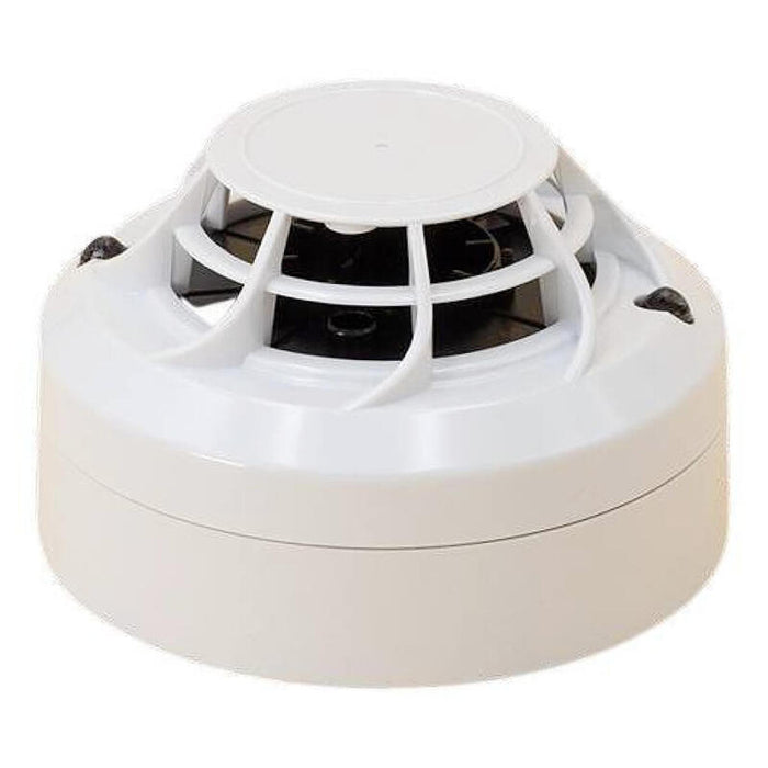 Morley Mi-Fhse-S2i Detector Analógico Térmico 58°C De Humo Con Aislador. Color Blanco