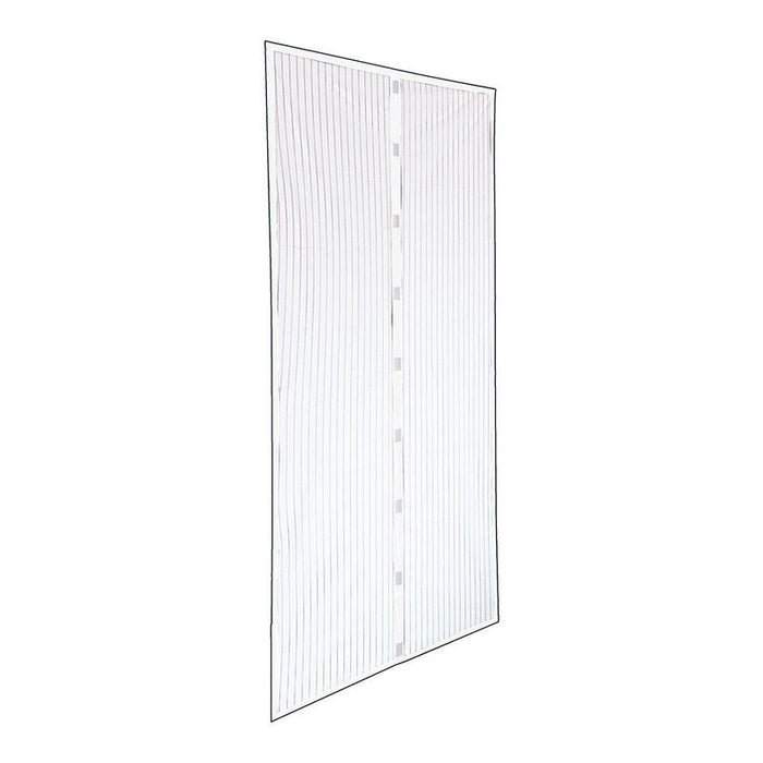 Mosquitera Con Marco Magnético, Blanca, 120 X 160 Cm, 2 Piezas 60 X 160 Cm