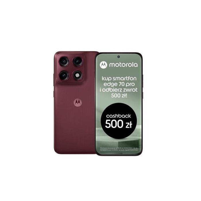 Motorola Edge 70 Pro 6.78" Android 16.0 5g Usb Type-C 8 Gb 256 Gb 6500 Mah Pantone Zinfandel