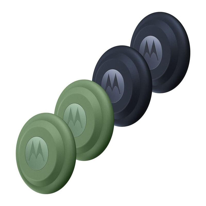 Motorola Moto Tag 4-Pack, Jade Green + Midnight Blue