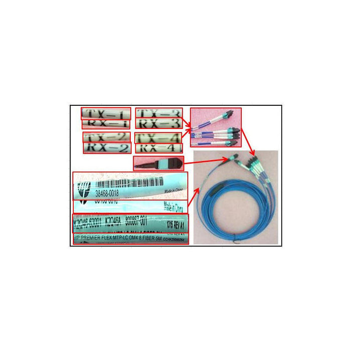 Mpo To 4 X Lc 5m Cable