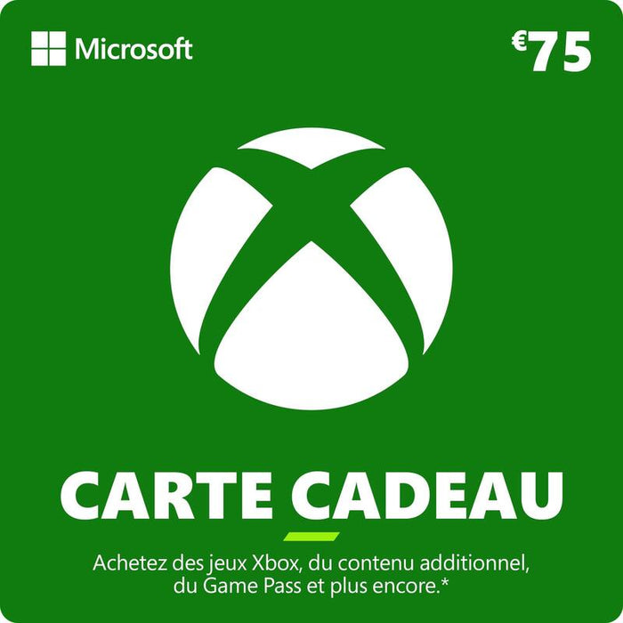 Ms Esd Gift Card Xbox Live Agency Online 75 Eur