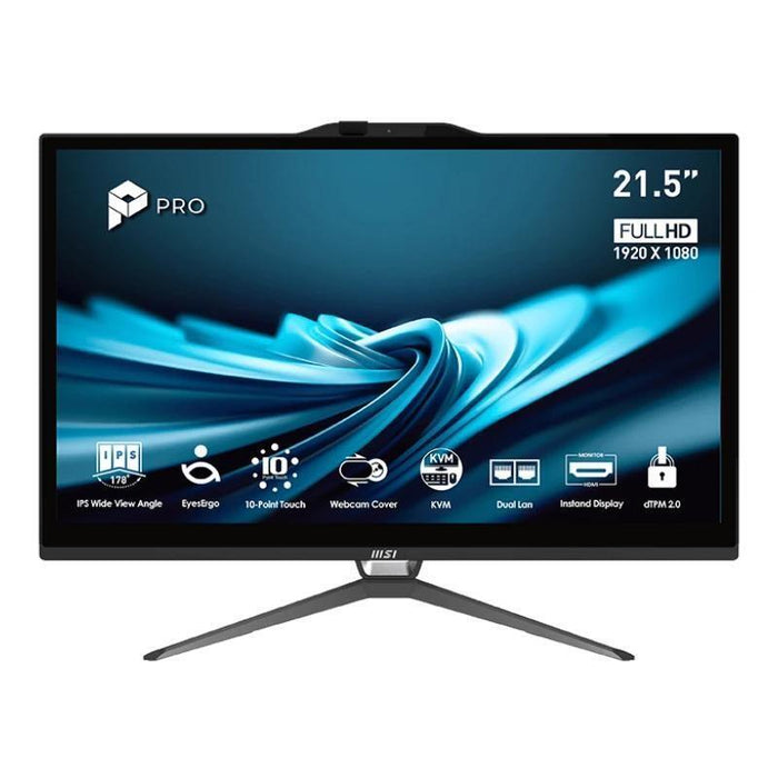 Msi Pro Ap222t-495eu I3-14100 8 256 W11h 22"Tac.N