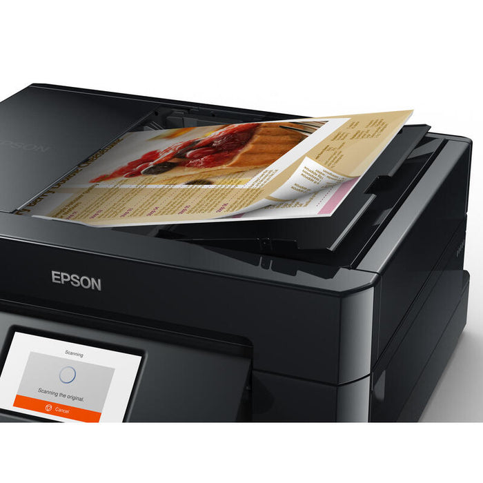 Multifunción Epson Wifi Expression Premium Xp-7100 32/32ppm Borrador Duplex EscaNer 1200*4800ppp Adf Imprime En Cd/Dvd Cartuchos 202bk/C/M