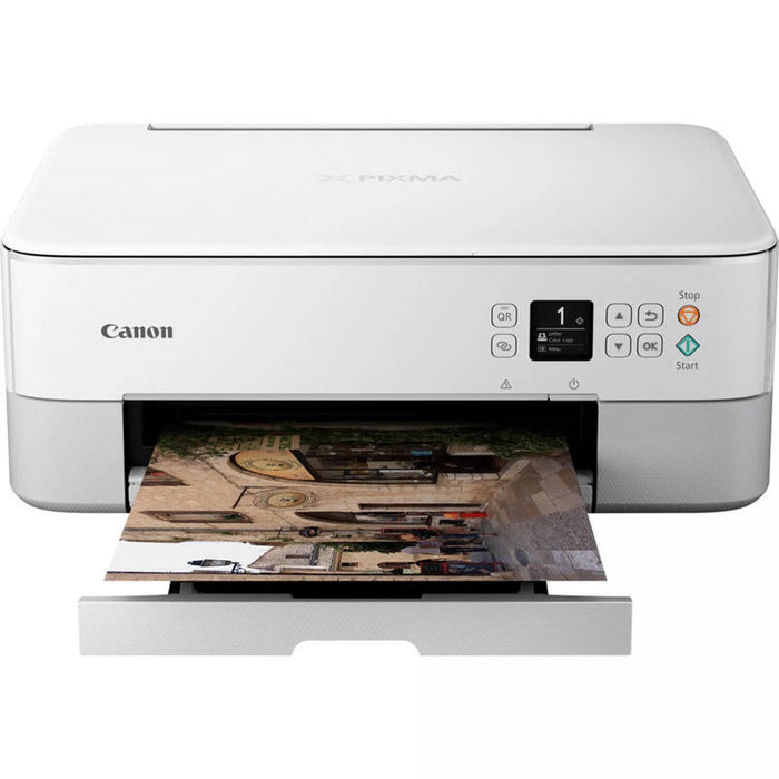 Multifunción Fotográfica Canon Pixma Ts5351i Wifi Dúplex Blanca