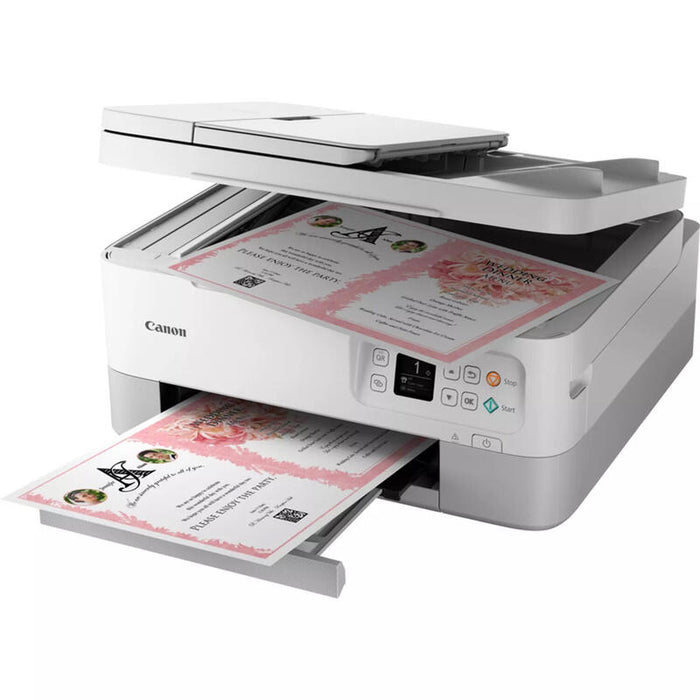 Multifunción Fotográfica Canon Pixma Ts7451i Wifi Dúplex Blanca