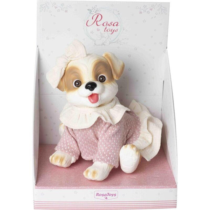 Muñeca  Bebe Reborn Perrito Vestido Lana