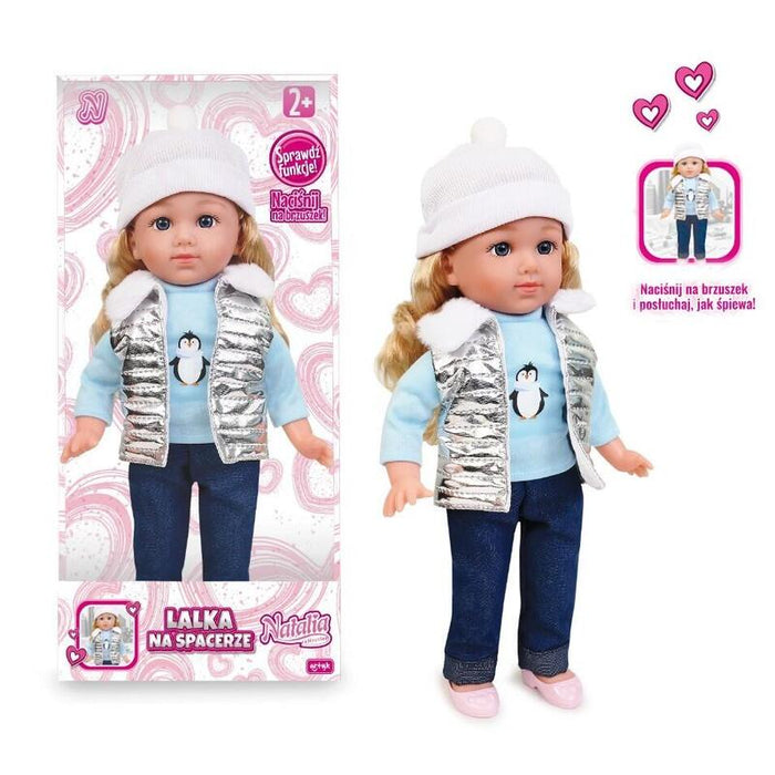 Muñeca Funkcyjna Natalia En Srebrnej Kamizelce