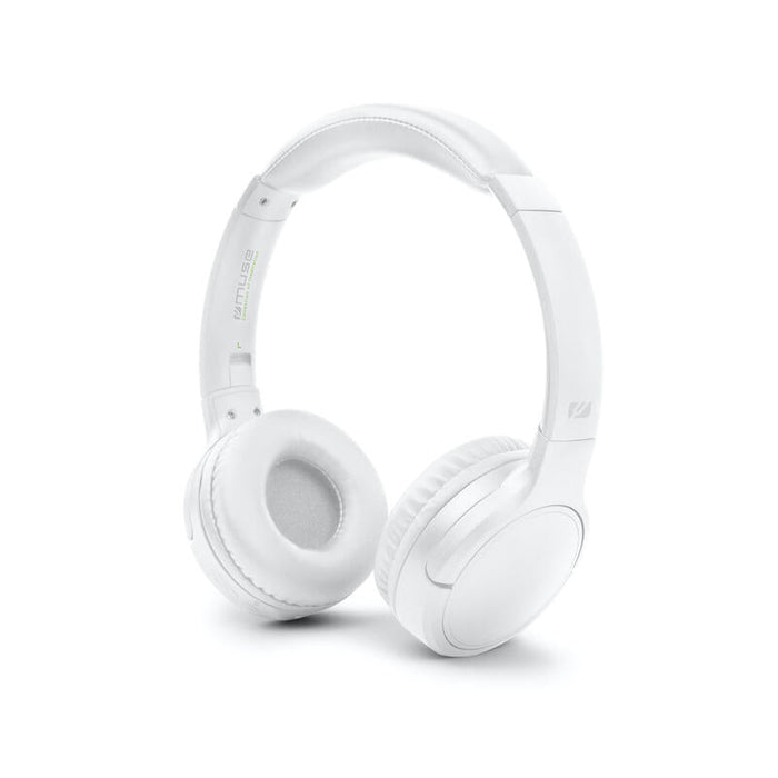 Auriculares Muse Bluetooth  Estéreo M-272 Btw On-Ear, Wireless, White