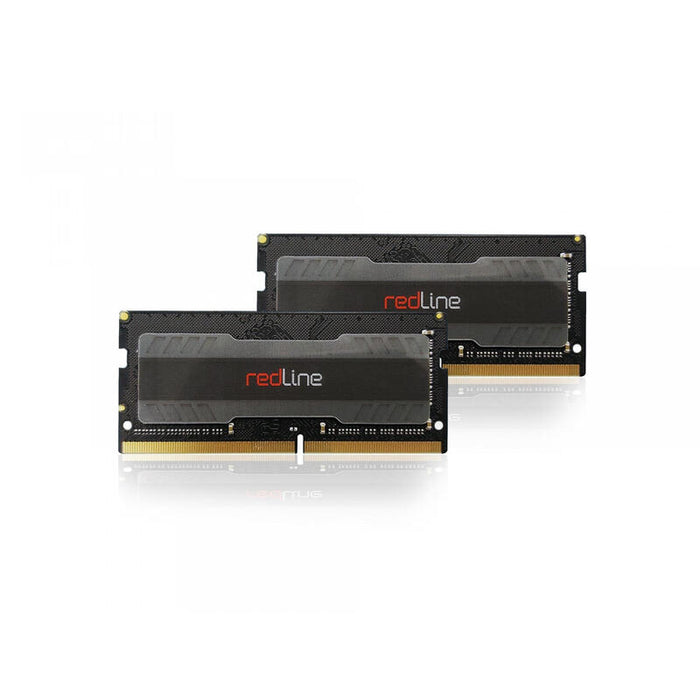 Mushkin Memoria So-Dimm 64 Gb Ddr4 3200 (2x 32 Gb) Kit Dual, Negro, Redline Mra4s320nnnf32gx2
