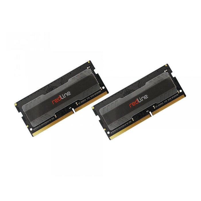 Mushkin Memoria So-Dimm 64 Gb Ddr4 3200 (2x 32 Gb) Kit Dual, Negro, Redline Mra4s320nnnf32gx2