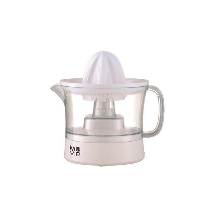 Muvip Exprimidor Electrico 40w - Deposito De 0.5l - Rotacion En Ambos Sentidos - Filtro De Pulpa - Desmontable Para Facil Limpieza