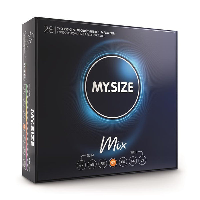 My Size - Mix Preservativos 57 Mm 28 Unidades