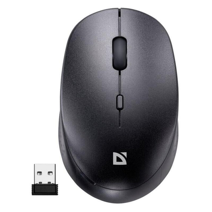 Mysz Bezprzewodowa Silent Click Auris Mb-027 800/1200/1600 Dpi Negro