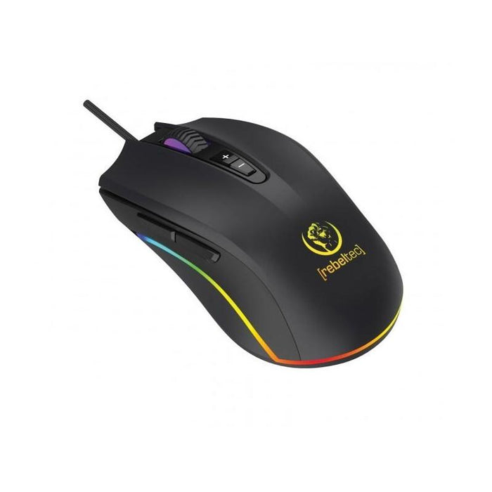 Mysz Dla Graczy Przewodowa Predator Sensor Sunplus 190, Rozdzielczosc:800/1600/2400/4800/6400 Dpi, 7 Przycisków I Rolka