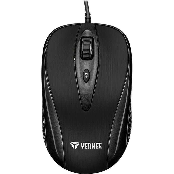 Mysz Przewodowa Usb, 4 Przyciski, Yms 1025bk, Optyczna