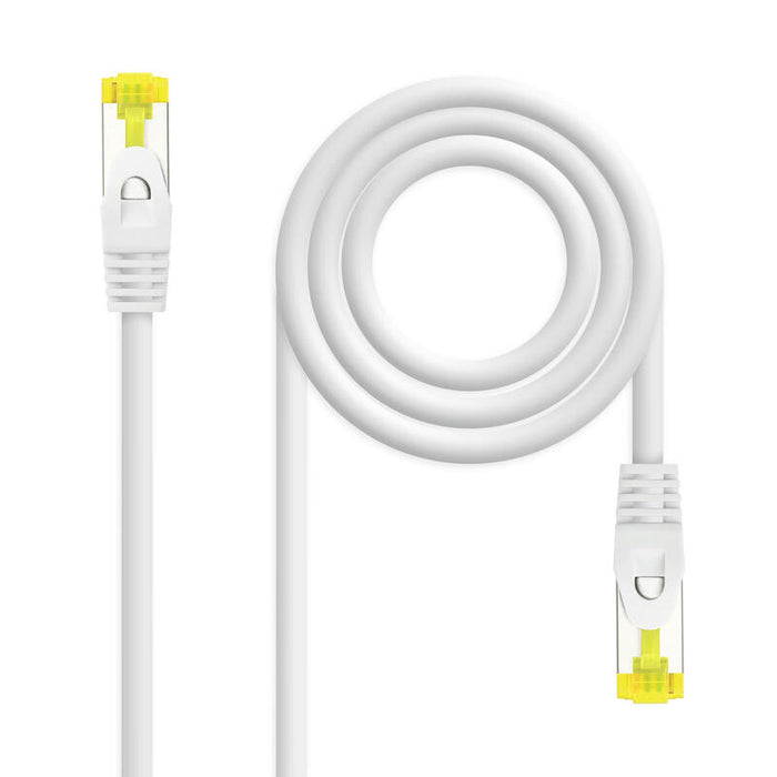 Nanocable Cable De Red Rj45 Lszh Cat.6a Sftp Awg26 0.50m - Blanco