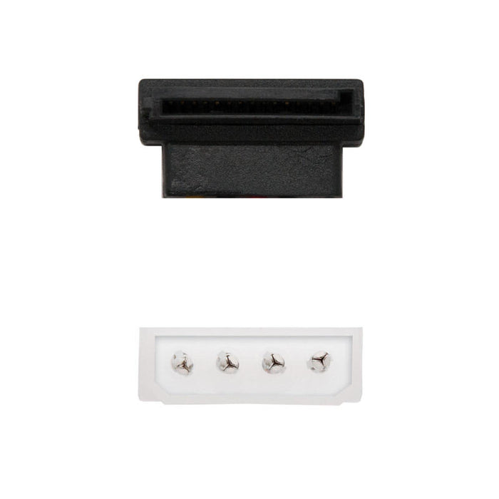 Nanocable Cable Sata Alimentacion Acodado 5.25" Molex 4pin Macho A Sata Hembra Oem 0.16m
