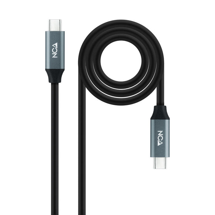 Nanocable Cable Usb 3.2 Gen2x2 100w 4k/60hz Usb-C M/M - Longitud 3m - Negro