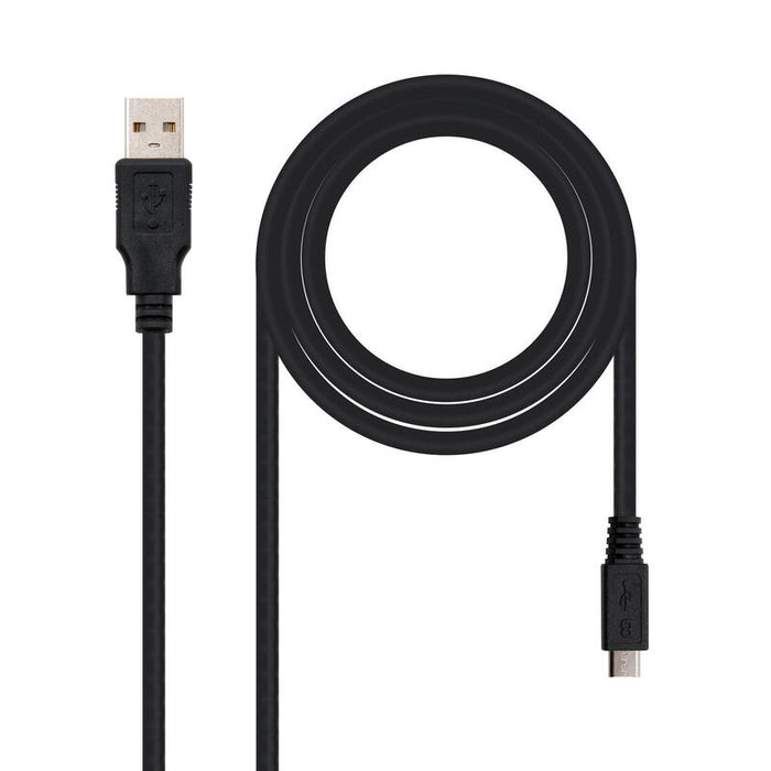 Nanocable Cable Usb-A 2.0 Macho A Micro-Usb Macho 0.8m