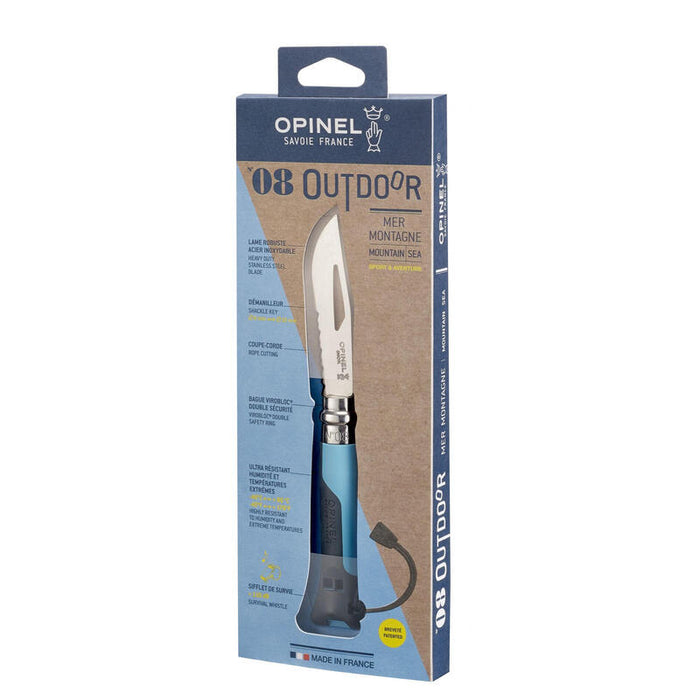 Navaja Opinel N°08  Multiusos Punto De Caída