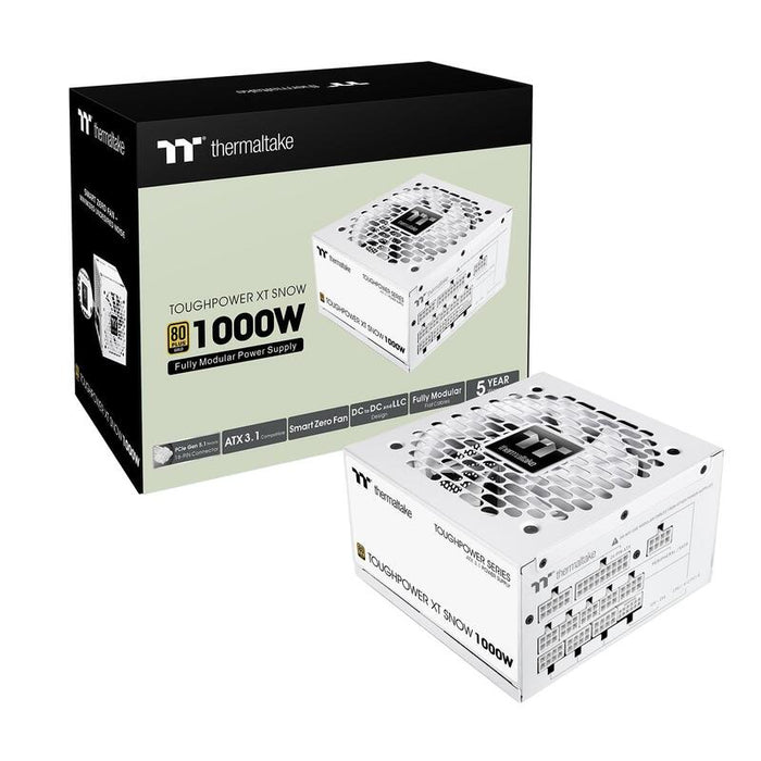Netzteil Thermaltake Toughpower Xt 1000w Snow Atx3.1 80+G Wg Retail