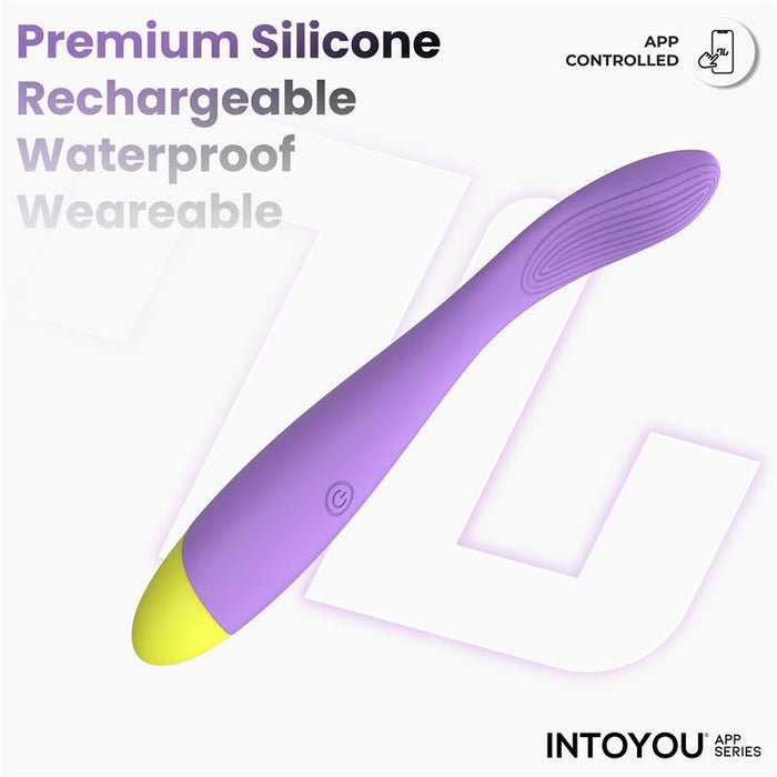 Neya Vibrador Punto G Con App Púrpura