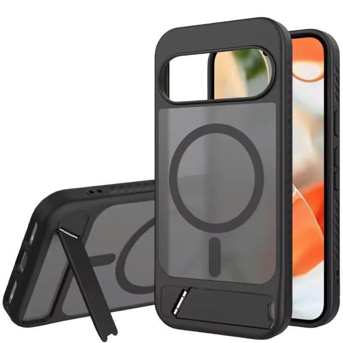 Nillkin Funda Magnética Con Soporte Para Google Pixel 9 / 9 Pro / 10 / 10 Pro Negro
