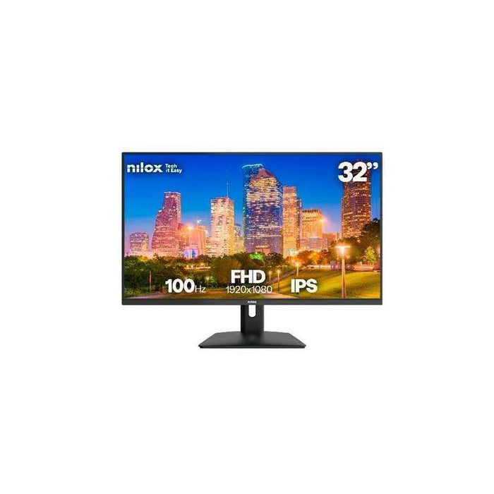 Nilox Monitor Desktop 32" 100hz Full Hd, Ips, Hdmi, Vga, 4ms *Caja Dañada*