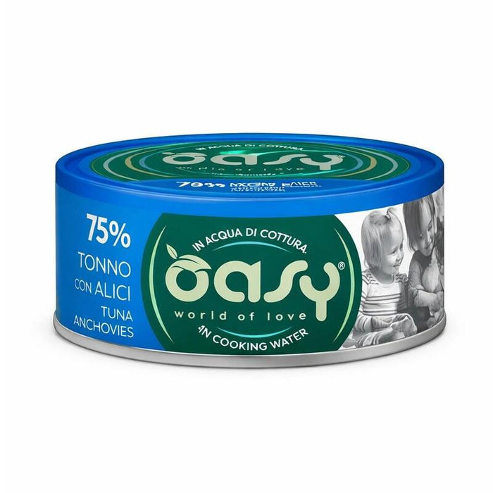 Oasy More Love Tuna With Anchovies 70gr