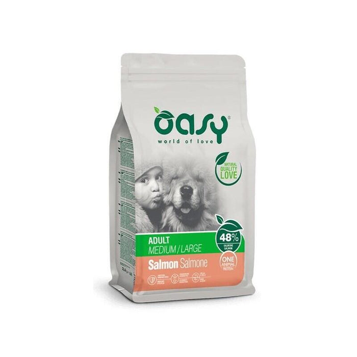 Oasy One Animal Protein Adult M/L Salmon 12kg