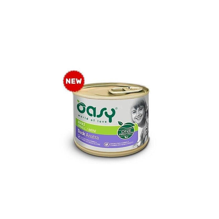 Oasy One Protein Adult Small/Mini Duck 200gr