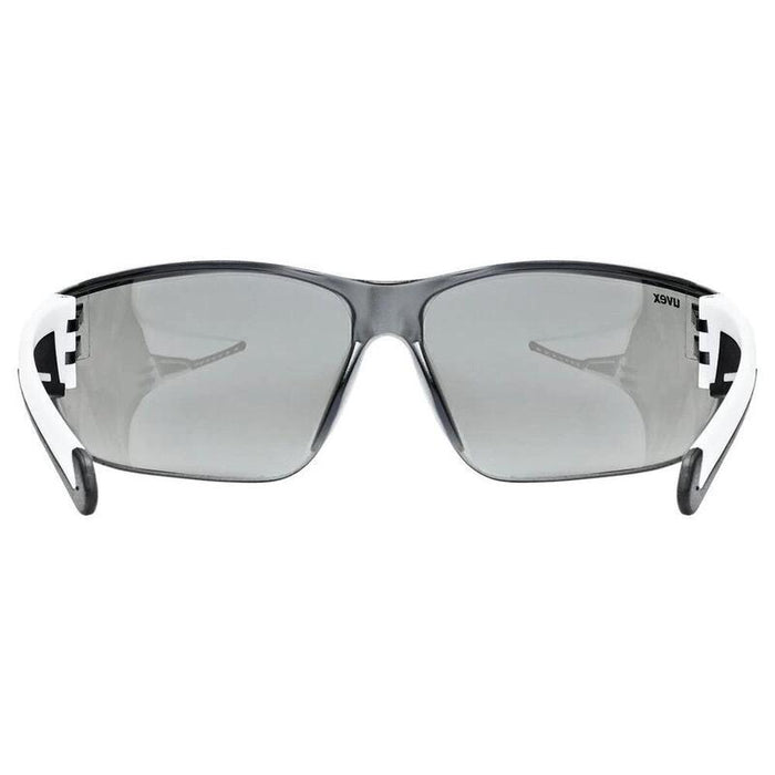 Okulary Rowerowe Uvex Equate, White Matt/Mir.Silver