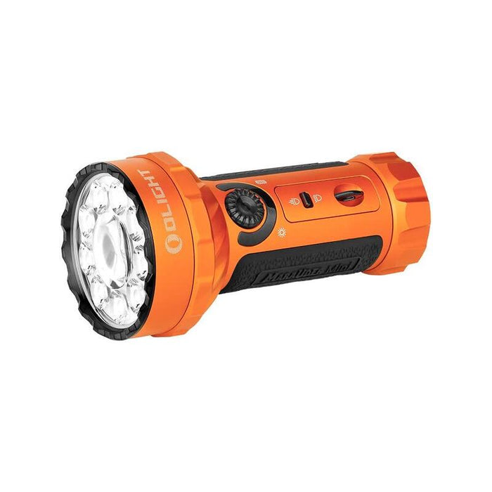 Olight Marauder Mini Linterna Led Función Rgb, 7000 Lm, Carga Magnética Usb (Naranja)