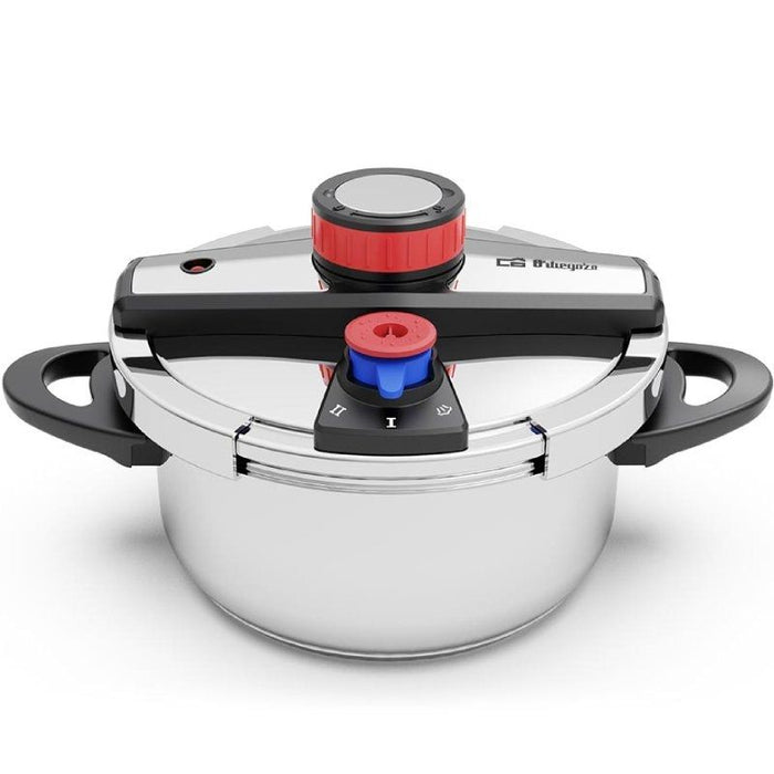Olla A Presión Orbegozo Hp 4200 4l Acero Inoxidable Apta Para Inducción